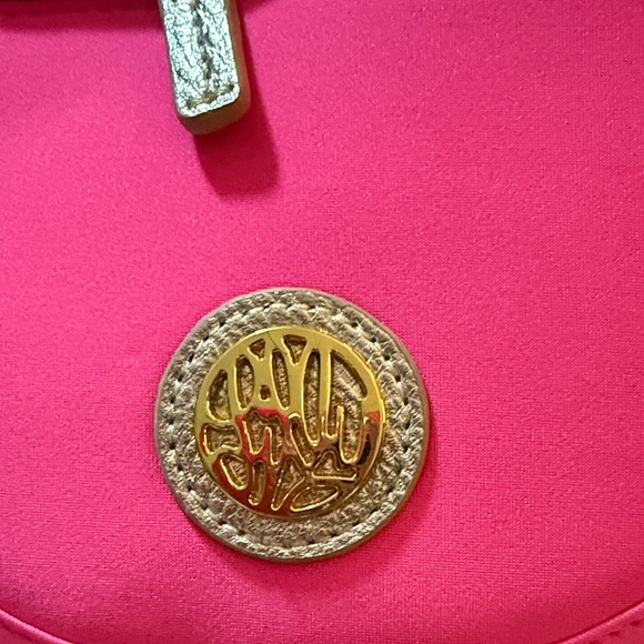 Lilly Pulitzer Neoprene Bright Pink Crossbody Bag - Picture 3 of 7